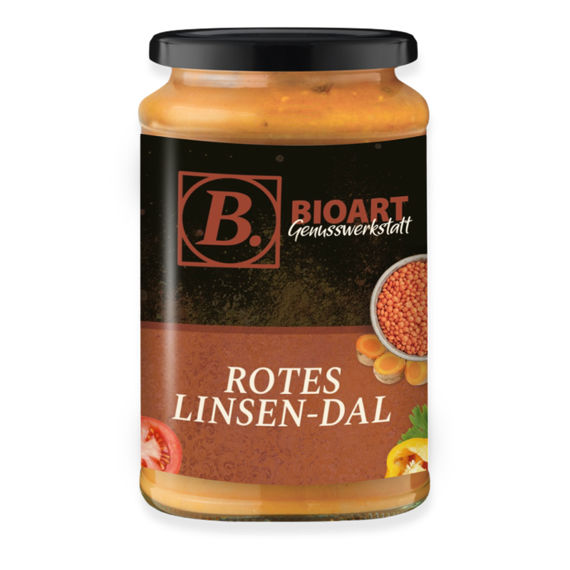 BioArt AG B. Rotes Linsen-Dal Indisch vegan 380ml bio - Produktbild
