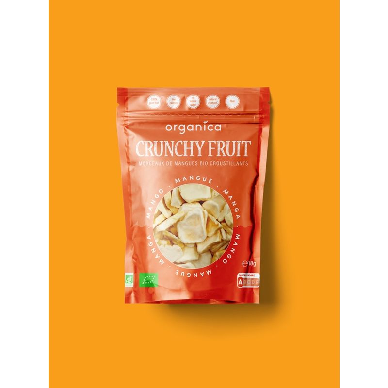 Organica Gefriergetrocknete Bio-Mangos - Produktbild