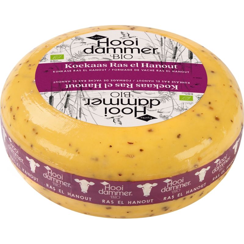 Hooidammer Hooidammer Bio Schnittkäse Orientalische Kräuter 4/5kg mindestens 50% Fett i. Tr. - Produktbild