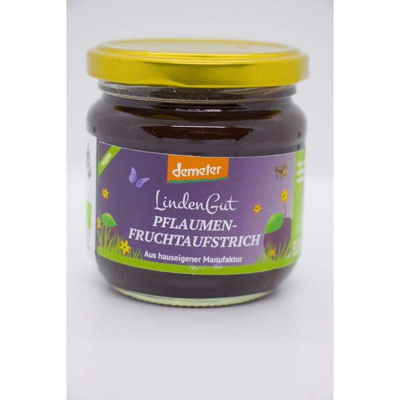 LindenGut Bio Fruchtaufstrich Brombeere 200g Glas - Produktbild