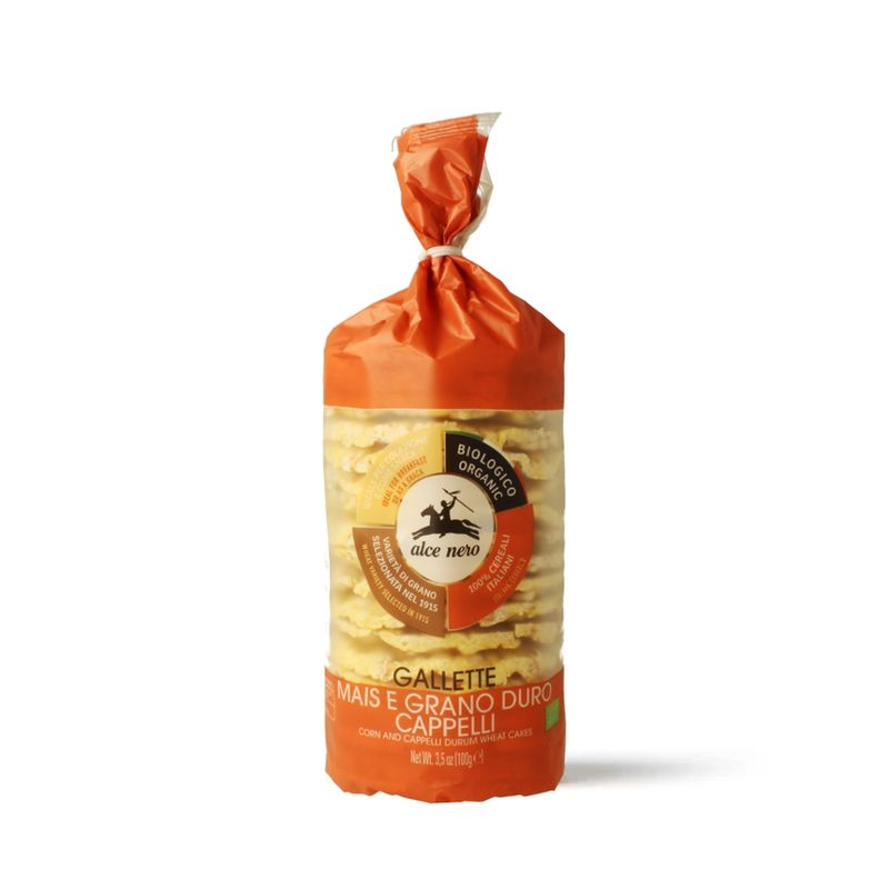 Alce Nero  Waffeln aus Mais und Cappelli-Hartweizen - Produktbild