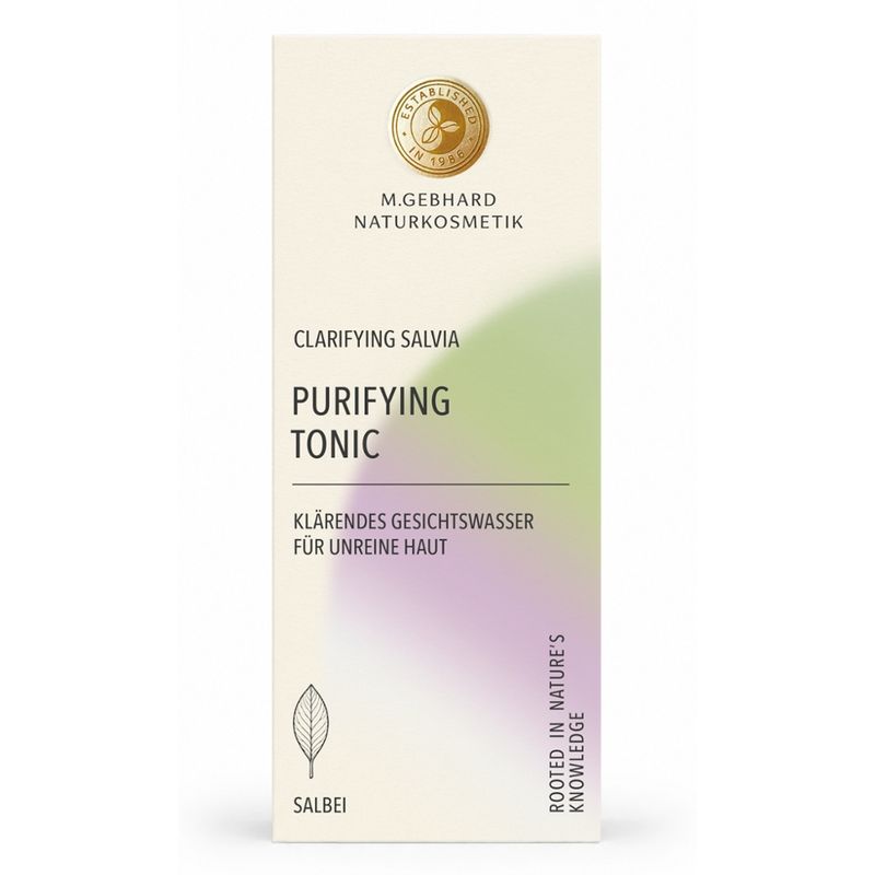 M. Gebhard Naturkosmetik PURIFYING TONIC - Clarifying Salvia - Produktbild