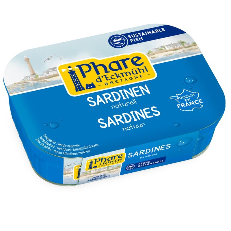 Phare d´Eckmühl Sardinen Natur - Produktbild