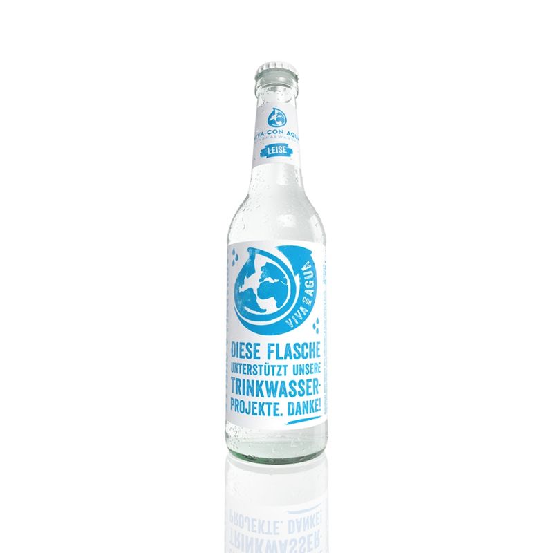 Viva con Agua Viva con Agua Süd leise Glas 0,33l - Produktbild