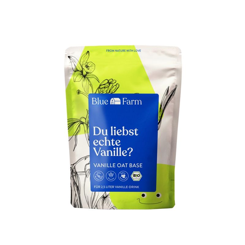 Blue Farm Blue Farm Vanille Oat Base (bio) mit Bourbon Vanille - Produktbild