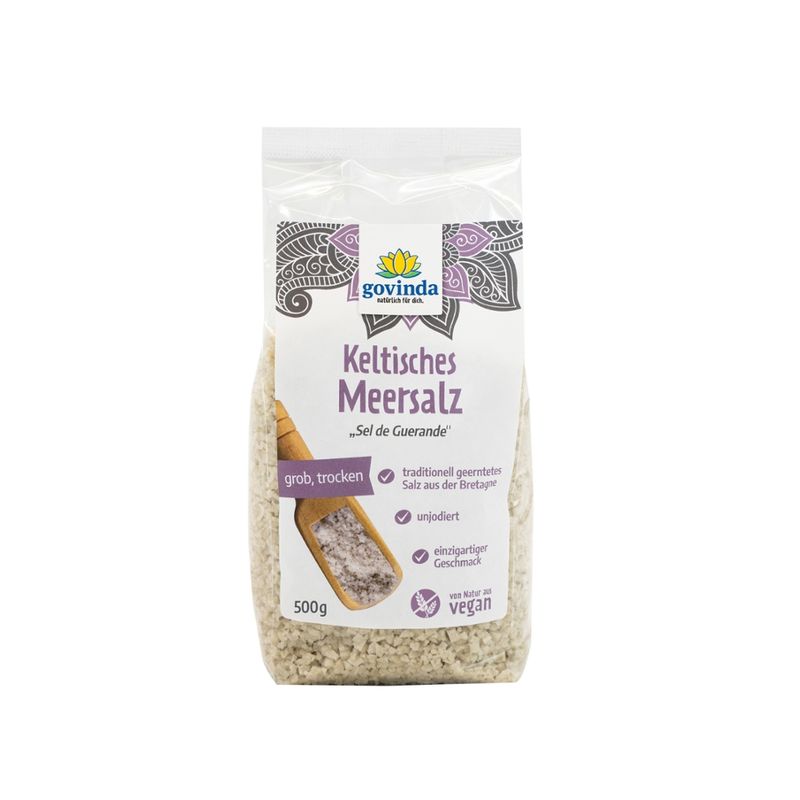 Govinda Keltisches Meersalz grob, trocken - Produktbild