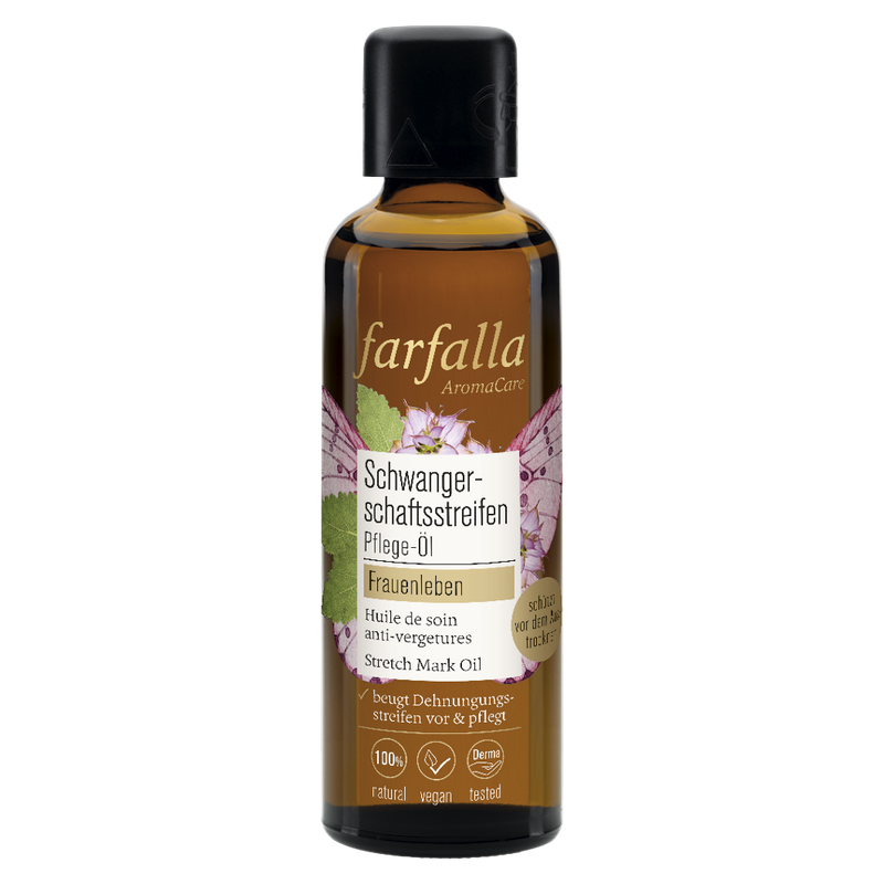 farfalla Frauenleben, Schwangerschaftsstreifen Pflege-Öl, 75ml - Produktbild