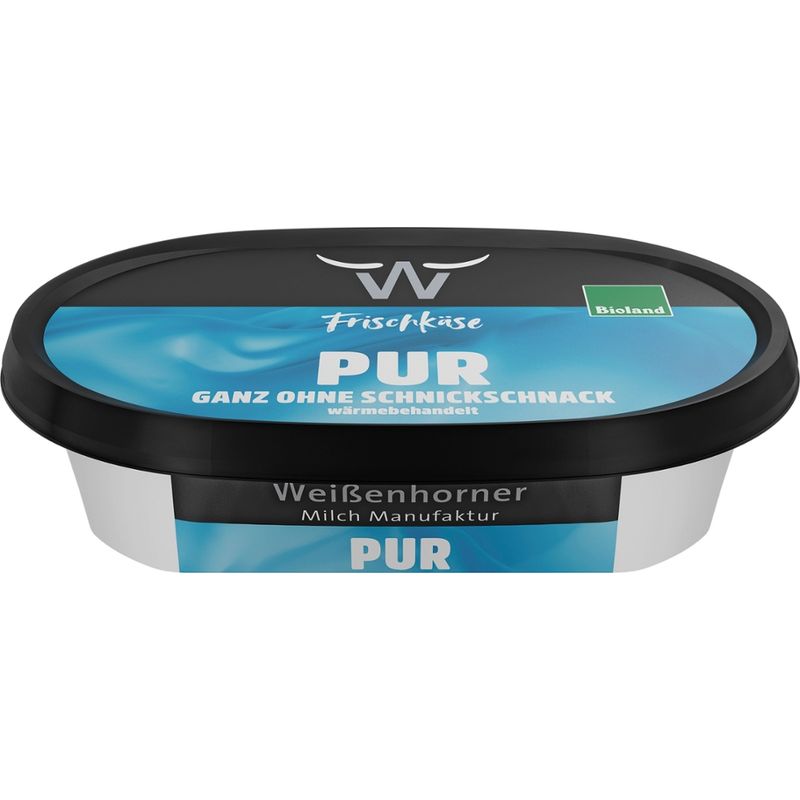 Weißenhorner Milch Manufaktur WH MM Bioland Frischkäse PUR - Produktbild