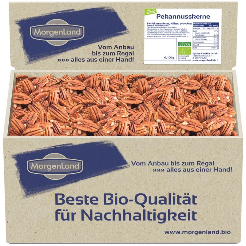 MorgenLand Pekannusskerne Hälften - Produktbild