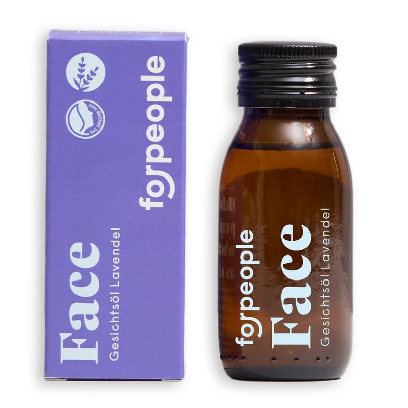 forpeople Face Oil - Gesichtsöl mit Lavendel - 50 ml - Produktbild
