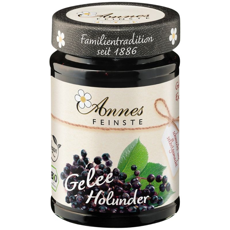 Annes Feinste Bio Holunderbeer Gelee extra - Produktbild