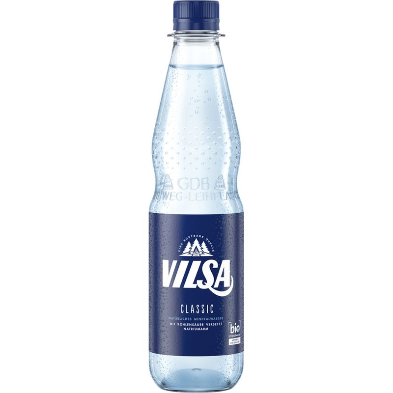 VILSA VILSA Mineralwasser Classic 12x0,50l PET MW Bio - Produktbild