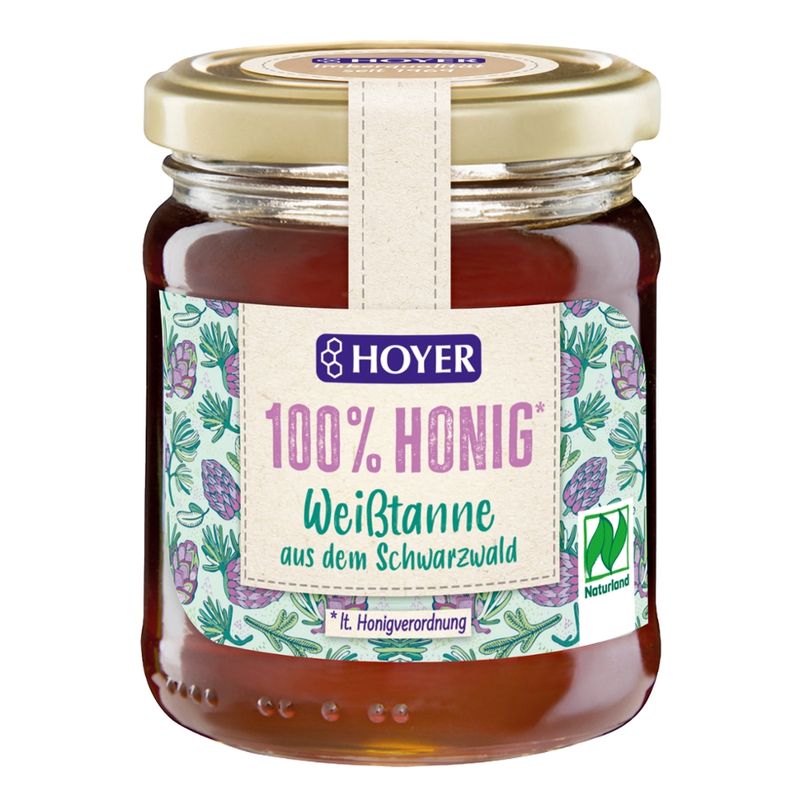 HOYER Weisstannenhonig aus dem Schwarzwald NATURLAND - Produktbild