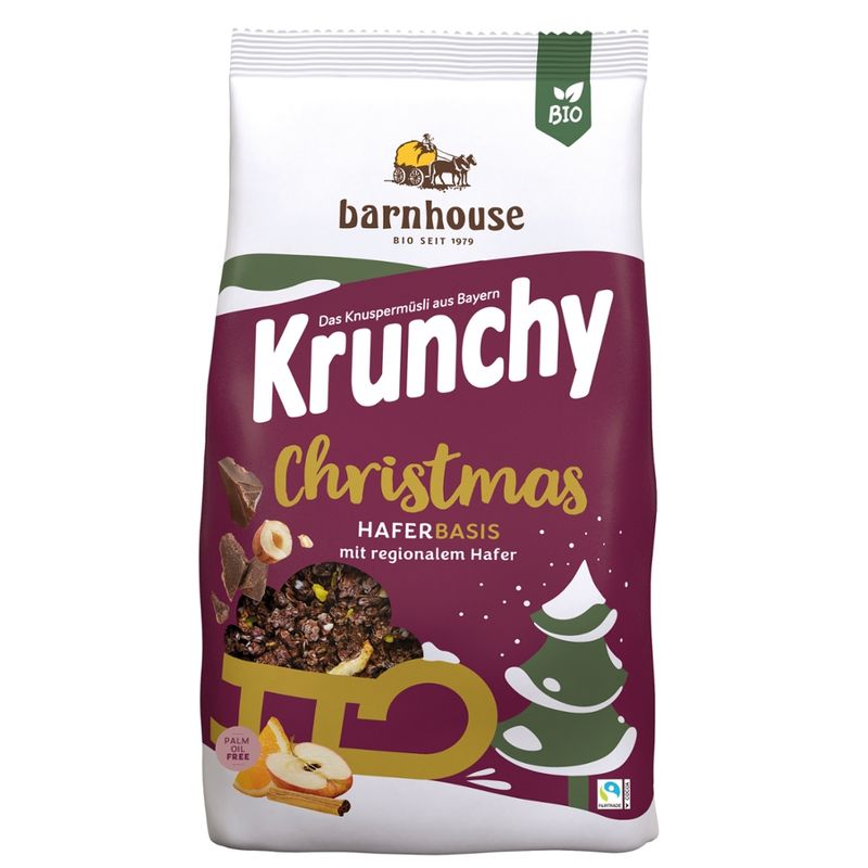 Barnhouse  Krunchy Christmas 375g - Produktbild