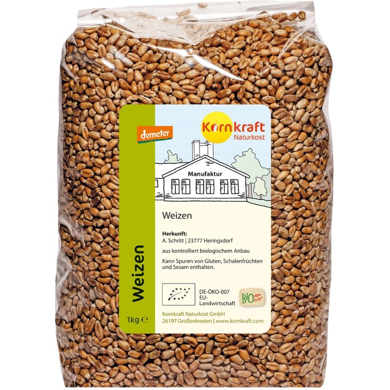Kornkraft Weizen demeter - Produktbild
