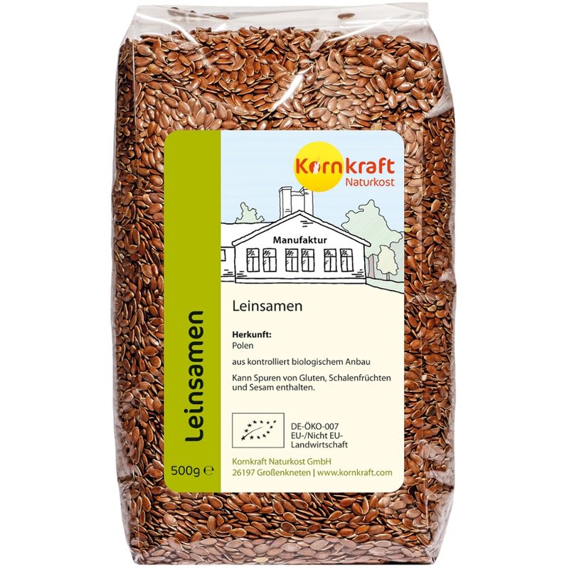 Kornkraft Leinsamen braun - Produktbild