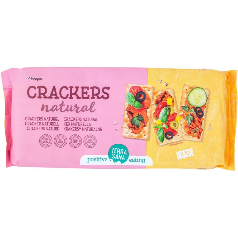 TerraSana Cracker Naturell - Produktbild