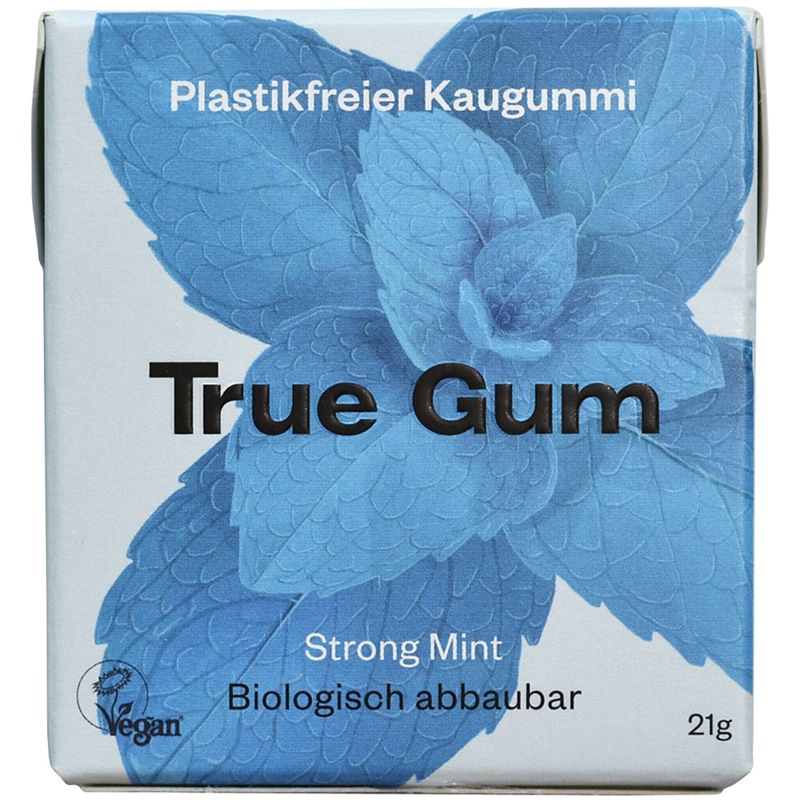 True Gum True Gum - Strong Mint, 21g - Produktbild