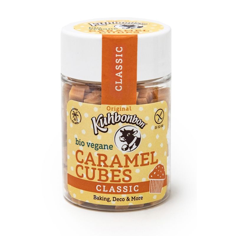 Kuhbonbon Kuhbonbon Bio Vegan Caramel Cubes Classic 65g - Produktbild