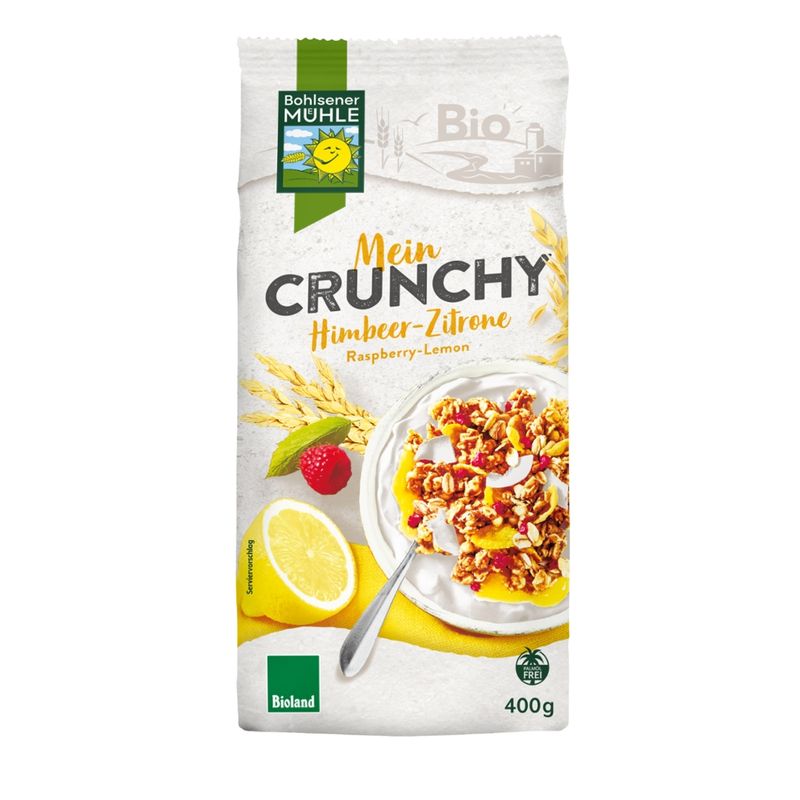 Bohlsener Mühle Mein Crunchy Himbeer-Zitrone - Produktbild