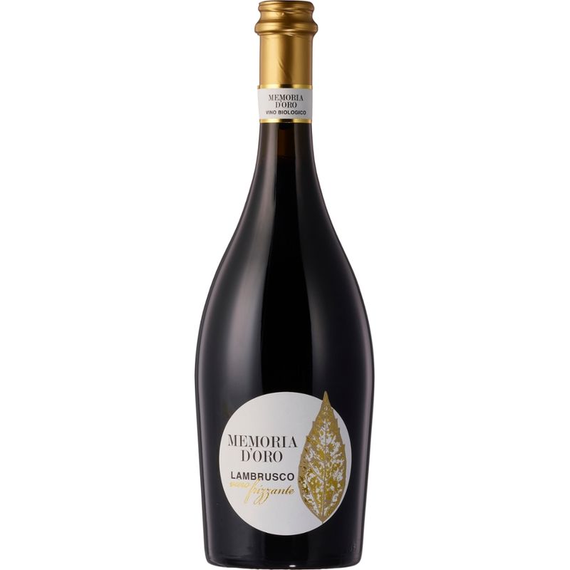 Memoria d'Oro Lambrusco Emilia IGT Vino Frizzante Biologico - Produktbild