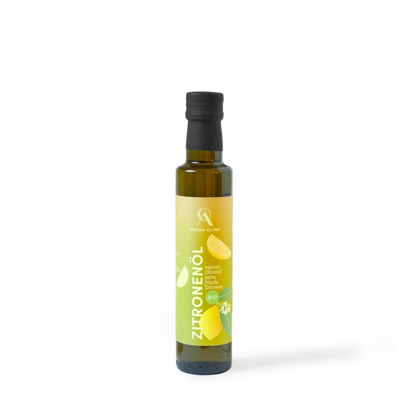 Aroma Olymp Aroma Olymp Bio aromatisiertes natives Olivenöl extra mit Zitronenschale - Produktbild