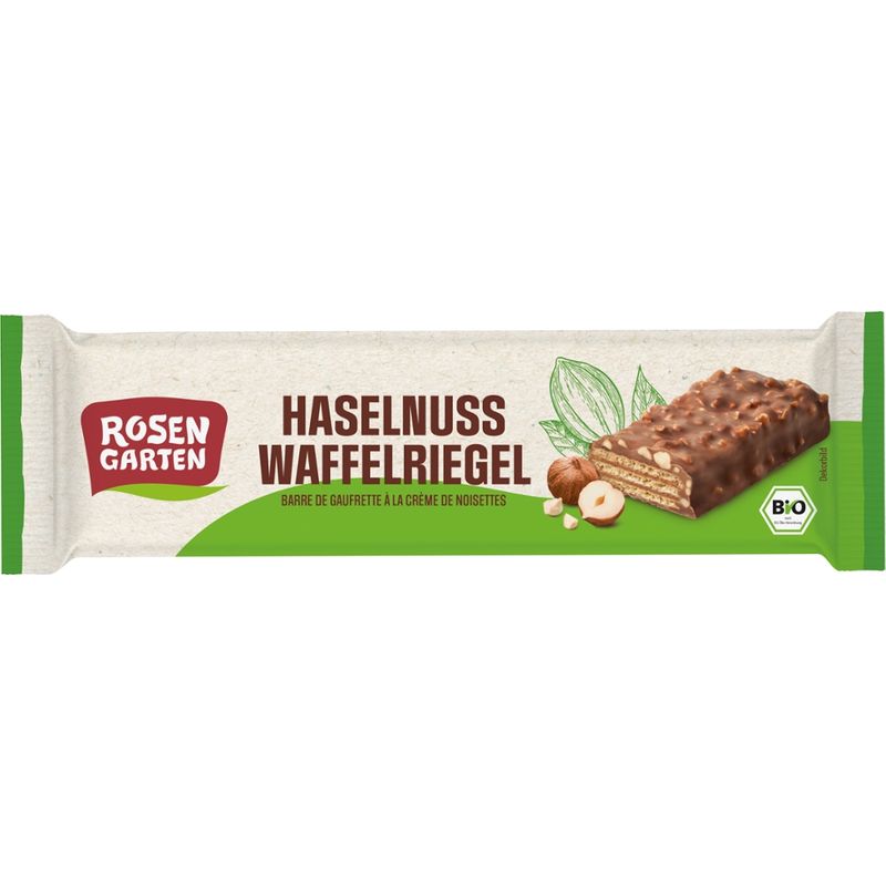 Rosengarten Haselnuss-Waffelriegel - Produktbild