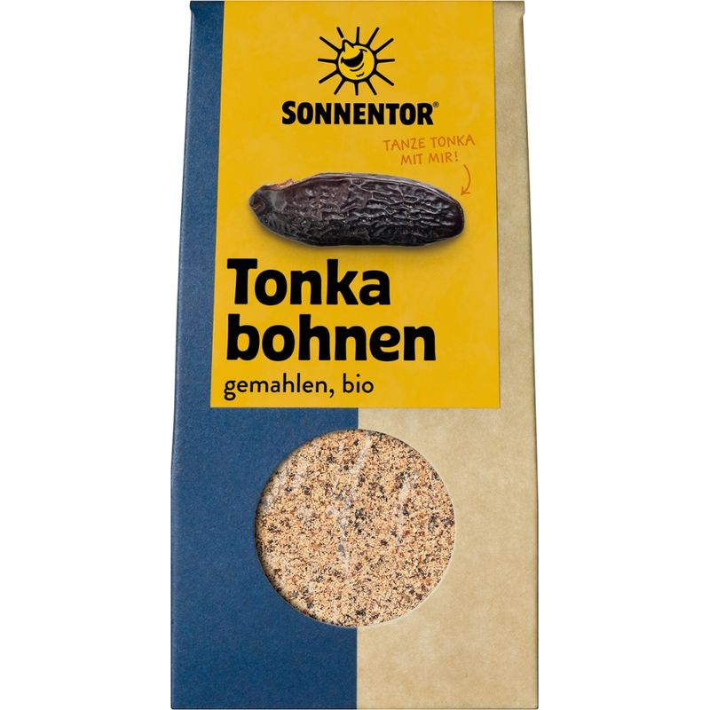 Sonnentor Tonkabohnen gemahlen, Packung - Produktbild