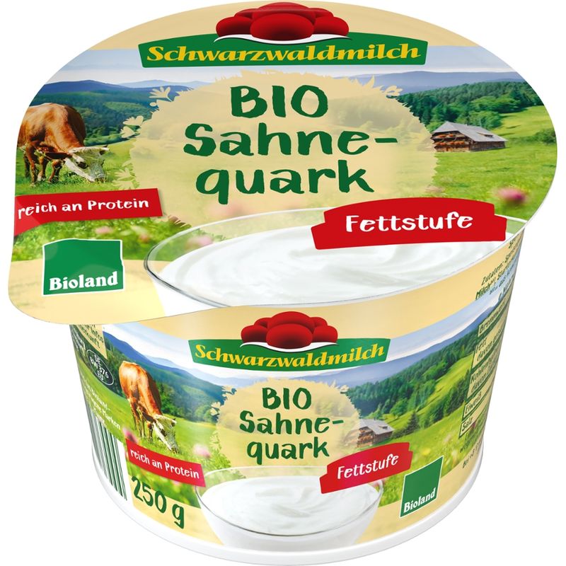 Schwarzwaldmilch BIO SWM BIO Sahnequark 40% 8x250G BE - Produktbild