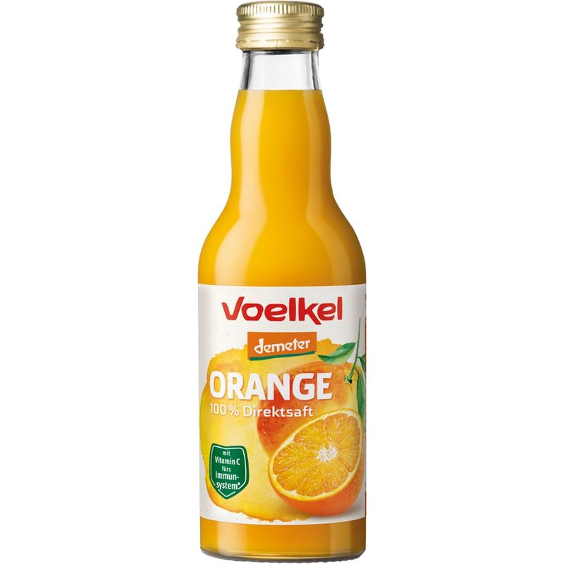 Voelkel Orange 100% Direktsaft - Produktbild