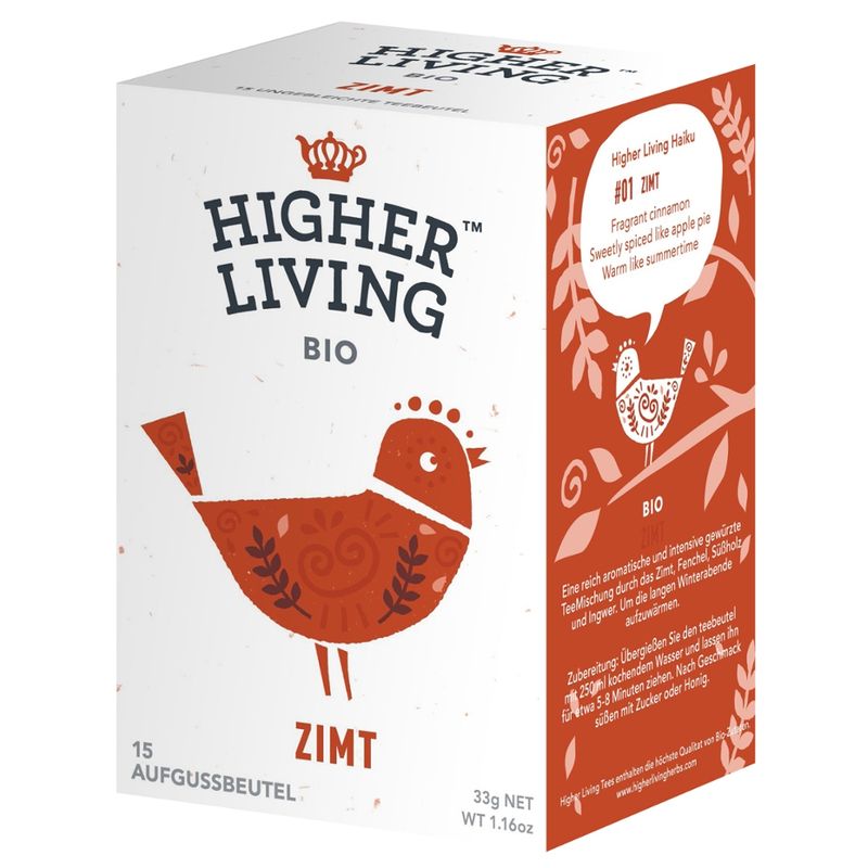 Higher Living Kräutertee Zimt - Produktbild