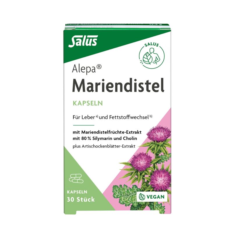 Salus® Alepa Mariendistel Kapseln 30 Stk - Produktbild