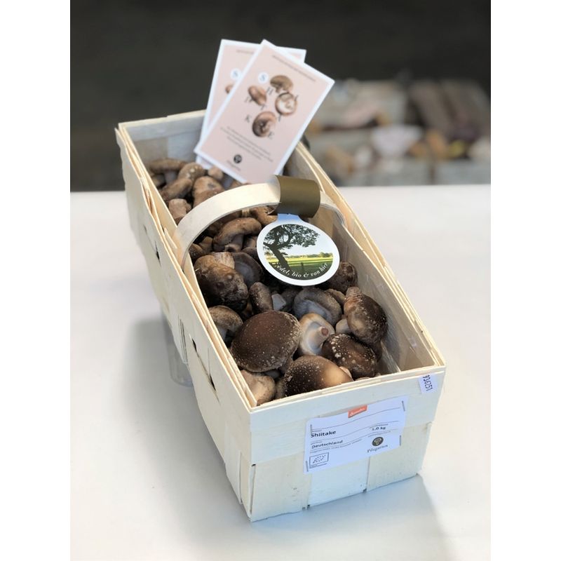 Pilzgarten Demeter-Shiitake (1 kg) - Produktbild