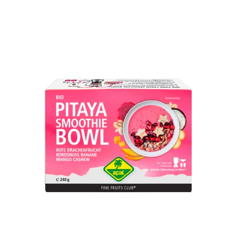Fine Fruits Club Bio Pitaya Smoothie Bowl (250g) - Produktbild