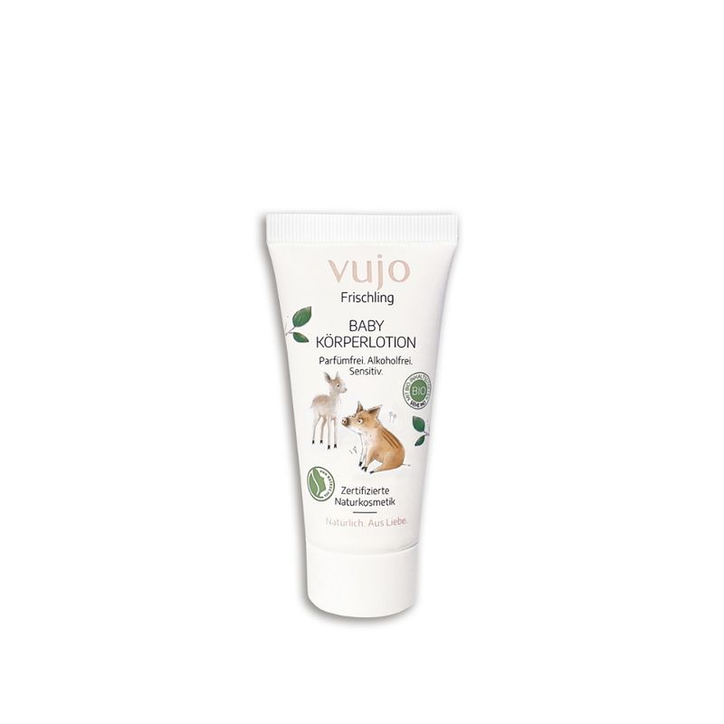 vujo Frischling vujo Frischling Baby Körperlotion Mini - Produktbild