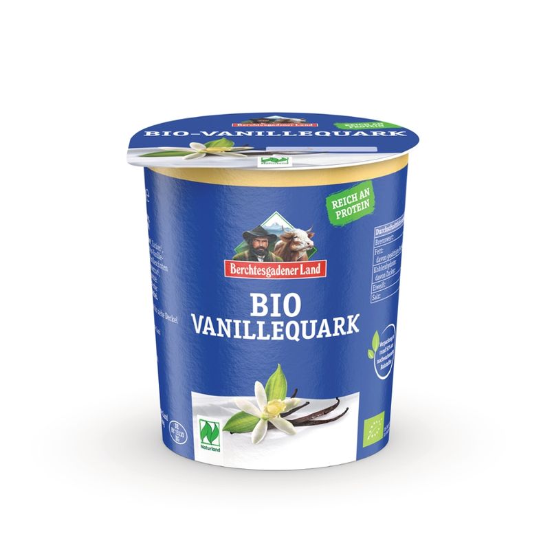 Berchtesgadener Land Bio Bio-Vanillequark 20% Fett NL - Produktbild