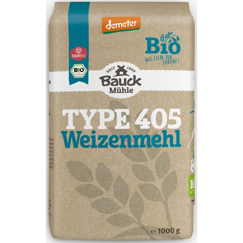 Bauck Mühle Weizenmehl Type 405 Demeter - Produktbild
