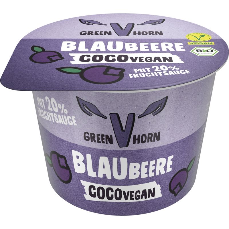 Greenhorn GH Coco Vegan Blaubeere 250g - Produktbild
