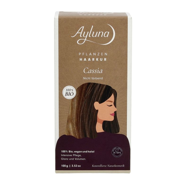 Ayluna Pflanzenhaarkur Nr. 10 Cassia - Produktbild
