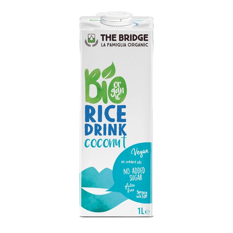 THE BRIDGE BIO BIO RICE DRINK COCONUT 1000 ML - Produktbild