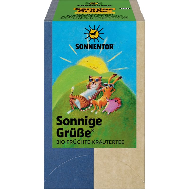 Sonnentor Sonnige Grüße® Tee, Doppelkammerbeutel - Produktbild