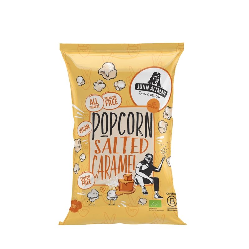 John Altman Popcorn Salted Caramel 75g - Produktbild