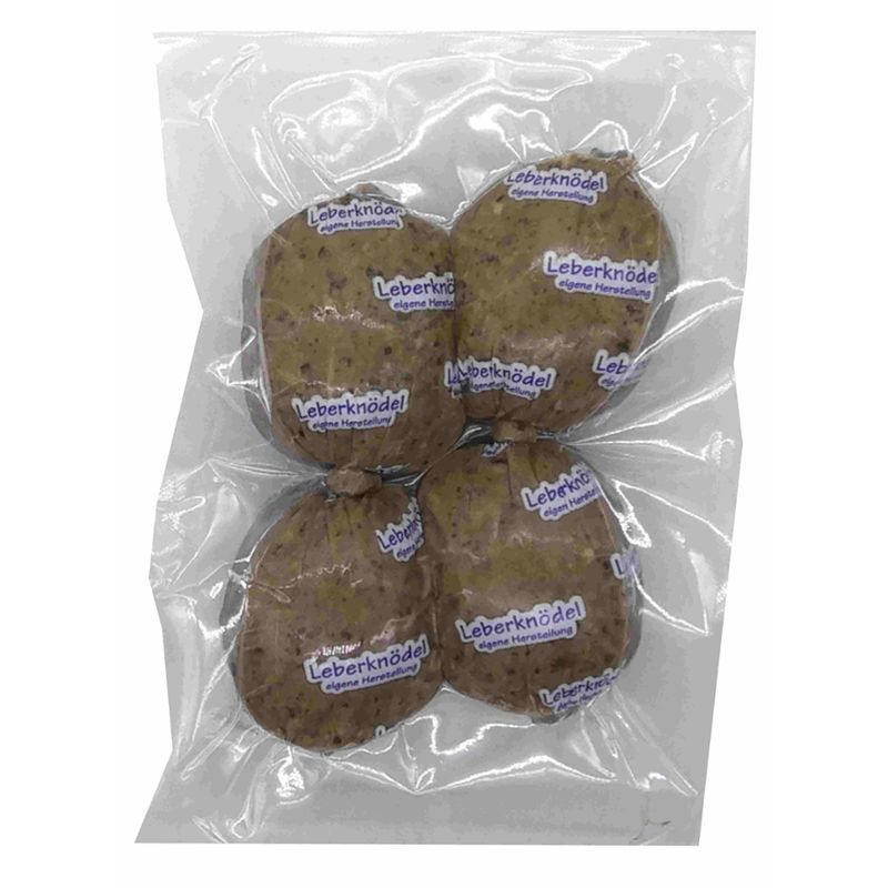 Packlhof Leberknödel 4 Stck 400g MAP/SB - Produktbild
