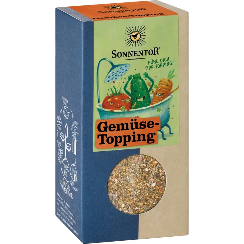 Sonnentor Gemüsetopping Gewürzzubereitung, Packung - Produktbild