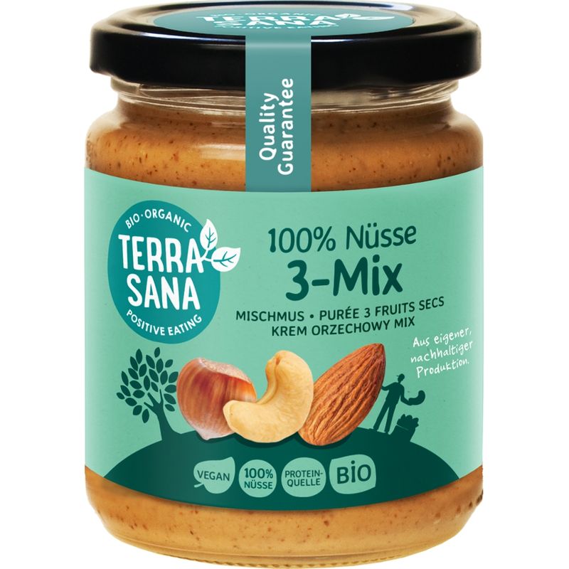 TerraSana 3-Mix Mischmus ohne Erdnüsse - Produktbild