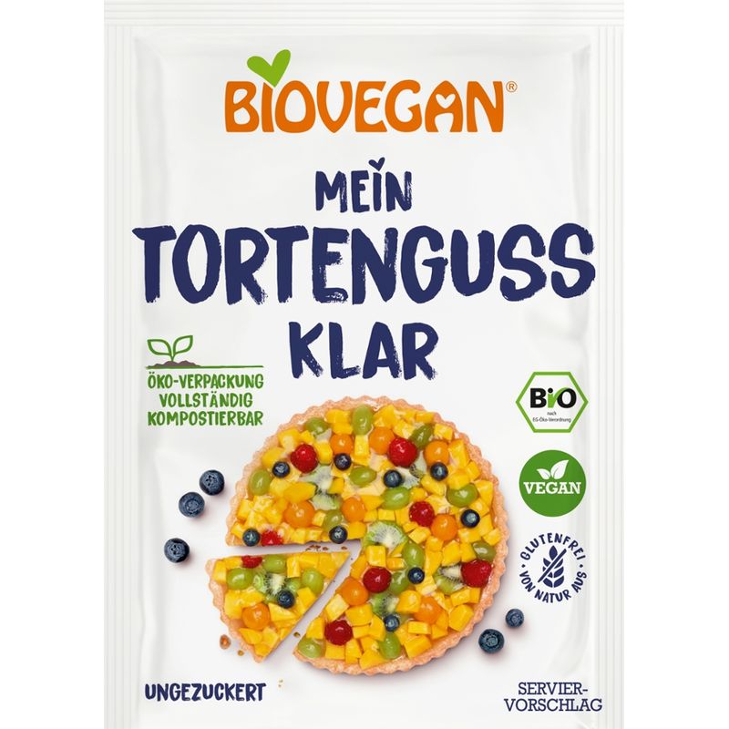 Biovegan Tortenguss klar, BIO - Produktbild