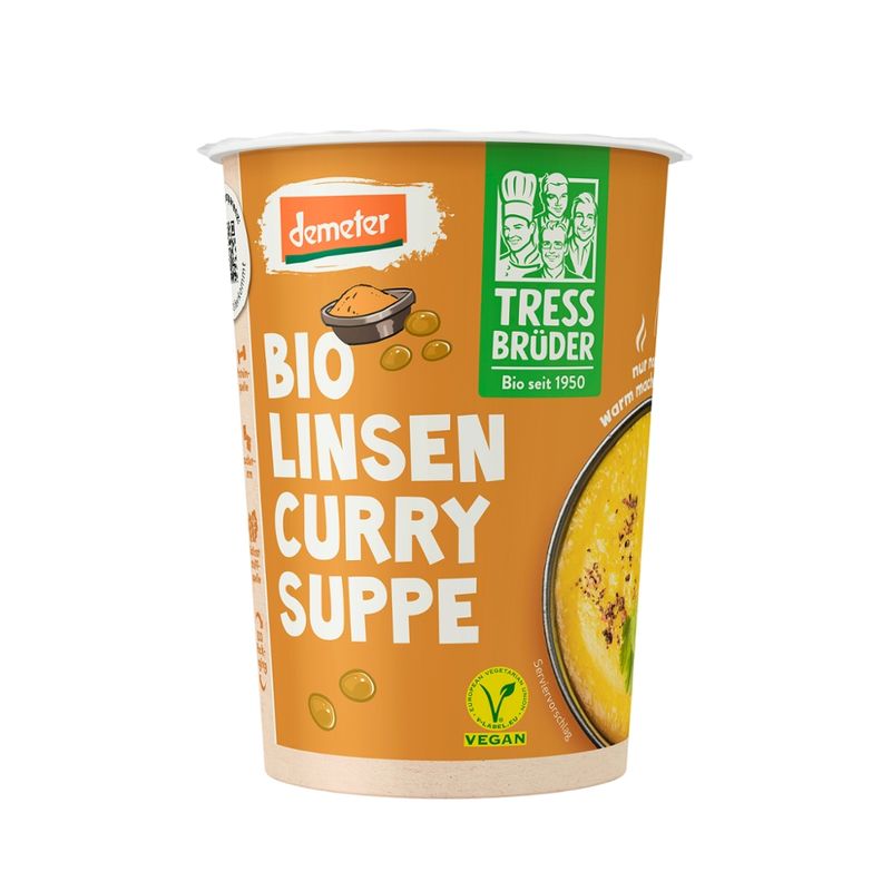 Tress Brüder Demeter Linsen-Curry-Suppe - Produktbild