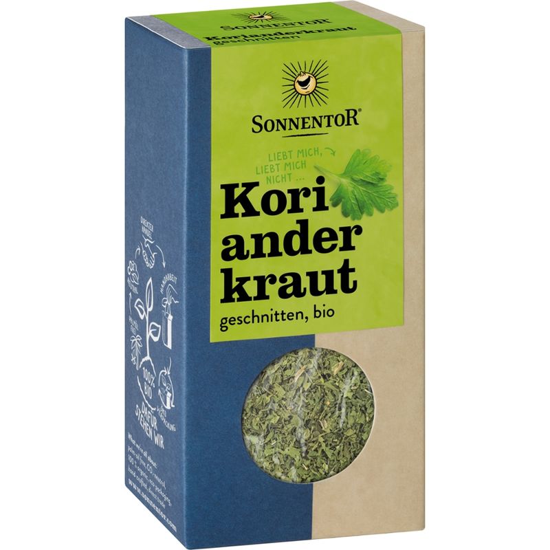 Sonnentor Korianderkraut geschnitten, Packung - Produktbild