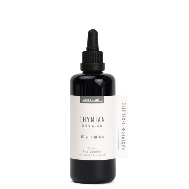 Kasimir + Lieselotte Kräuterkultur Thymian Tinktur Alkoholfrei - Produktbild
