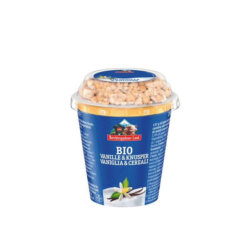 Berchtesgadener Land Bio Bio-Vanille & Knusper 3,9% Fett NL-Fair - Produktbild